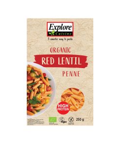 10% auf Explore Cuisine Penne aus Roten Linsen MHD 3/27